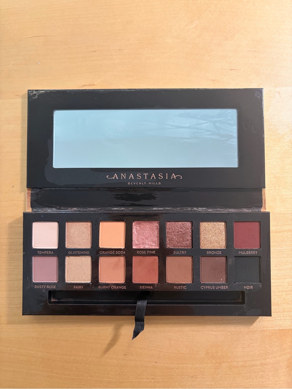 Anastasia Soft Glam Eyeshadow Palette - Pink, Rose, Bronze, Orange, Black